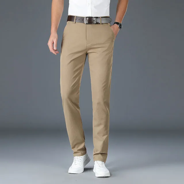 Straight Casual Chinos Pants