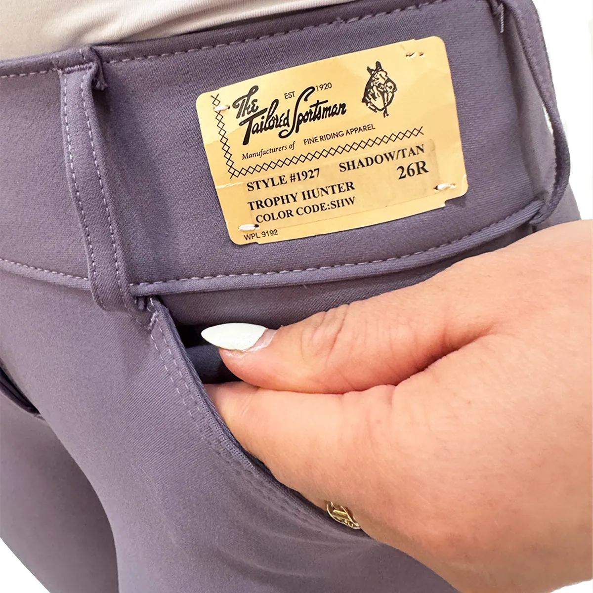 Tailored Sportsman Sock Bottom Trophy Hunter Breeches