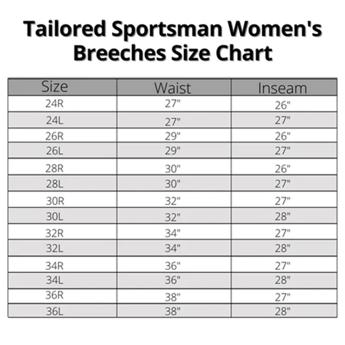 Tailored Sportsman Vintage Mid Rise Front Zip Breeches