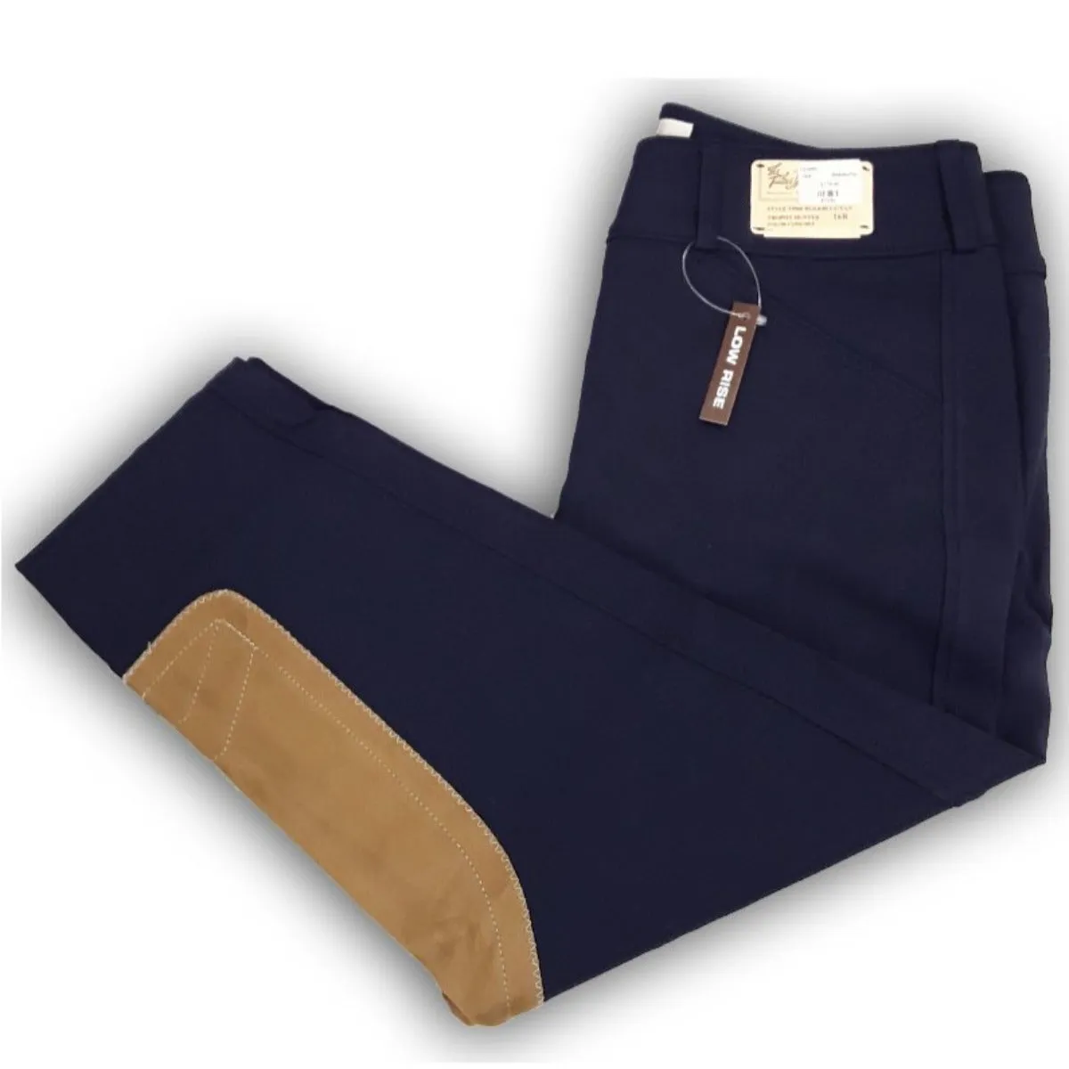 Tailored Sportsman Vintage Mid Rise Front Zip Breeches