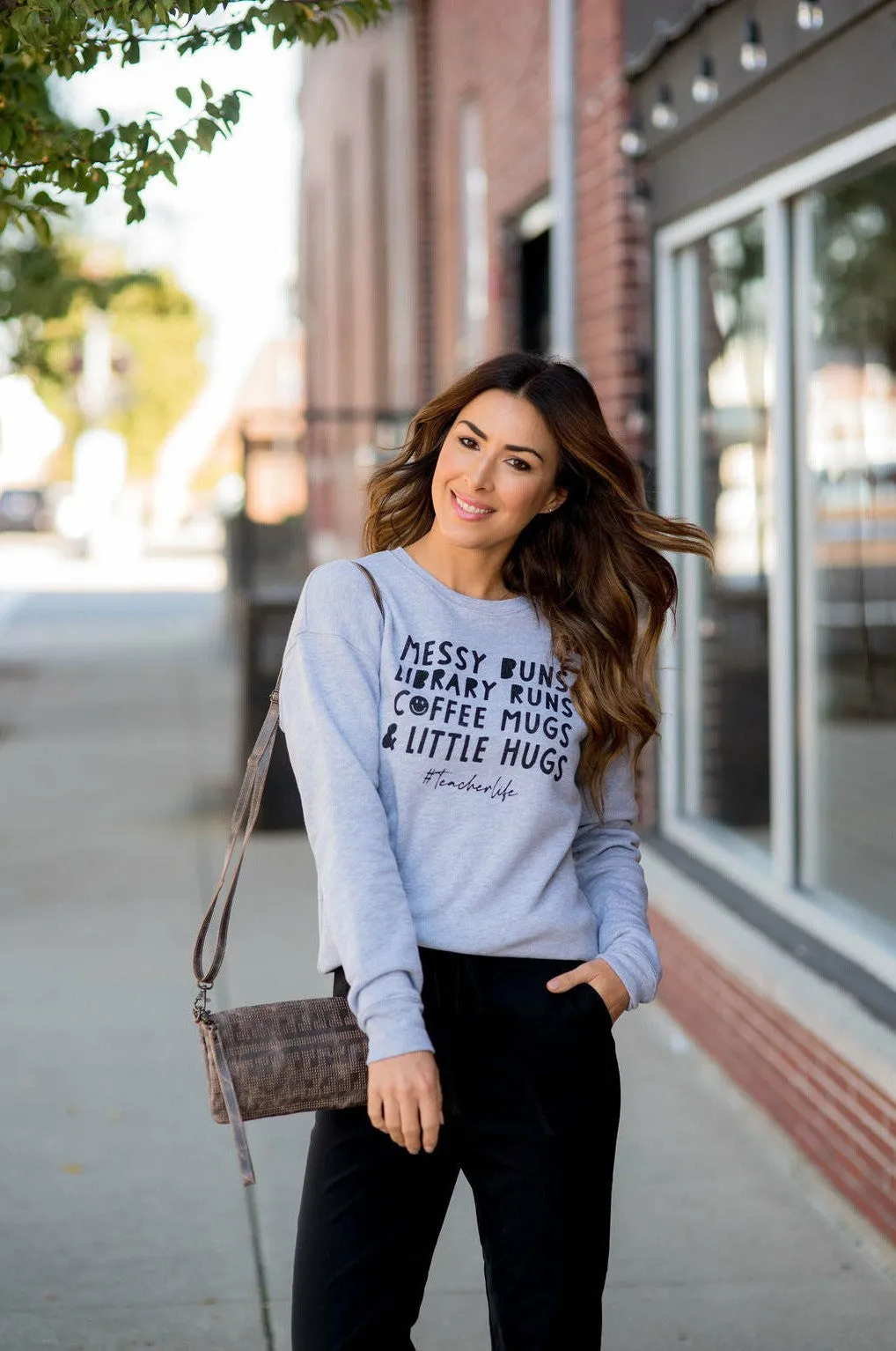 #TeacherLife Crewneck