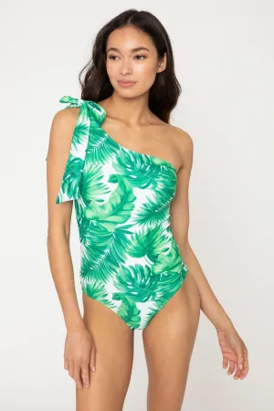 Tie Shoulder Romantic Swimsuit