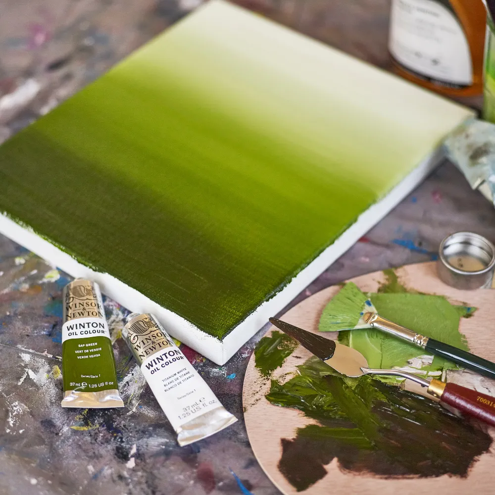 Winton Oil Colour - Chrome Green Hue