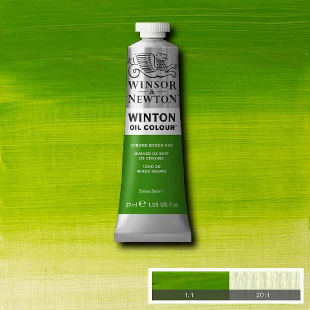 Winton Oil Colour - Chrome Green Hue