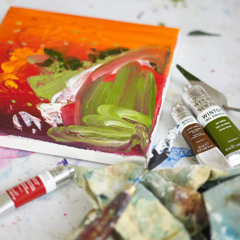 Winton Oil Colour - Chrome Green Hue