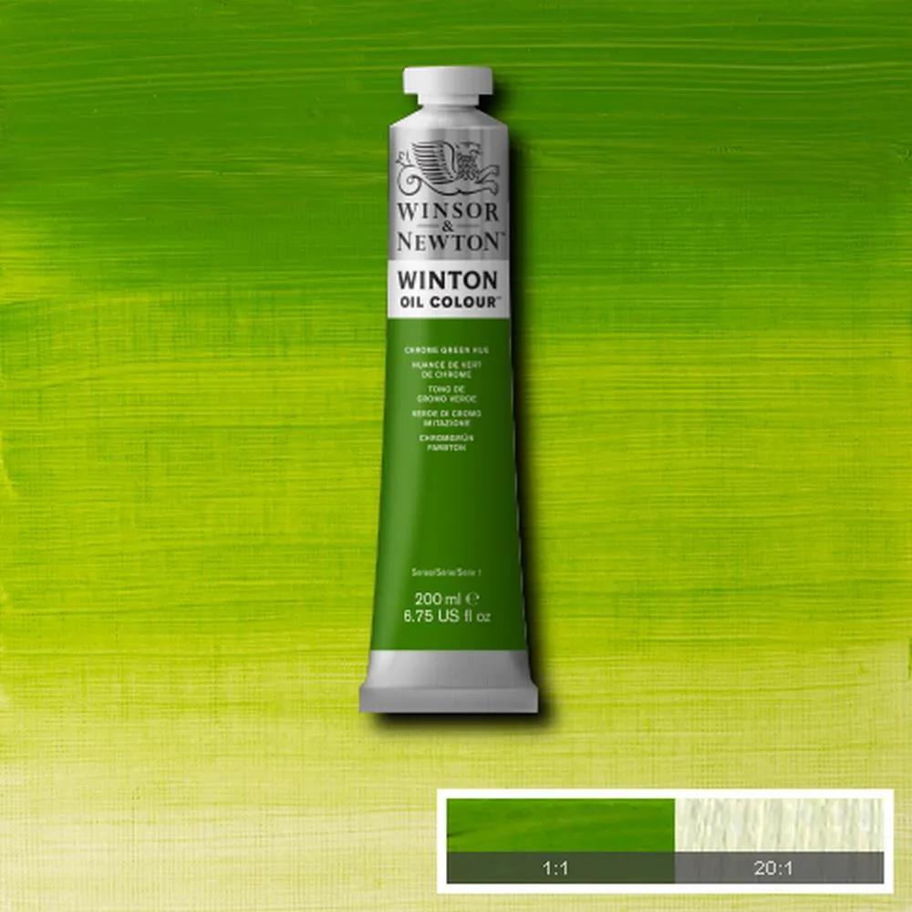 Winton Oil Colour - Chrome Green Hue